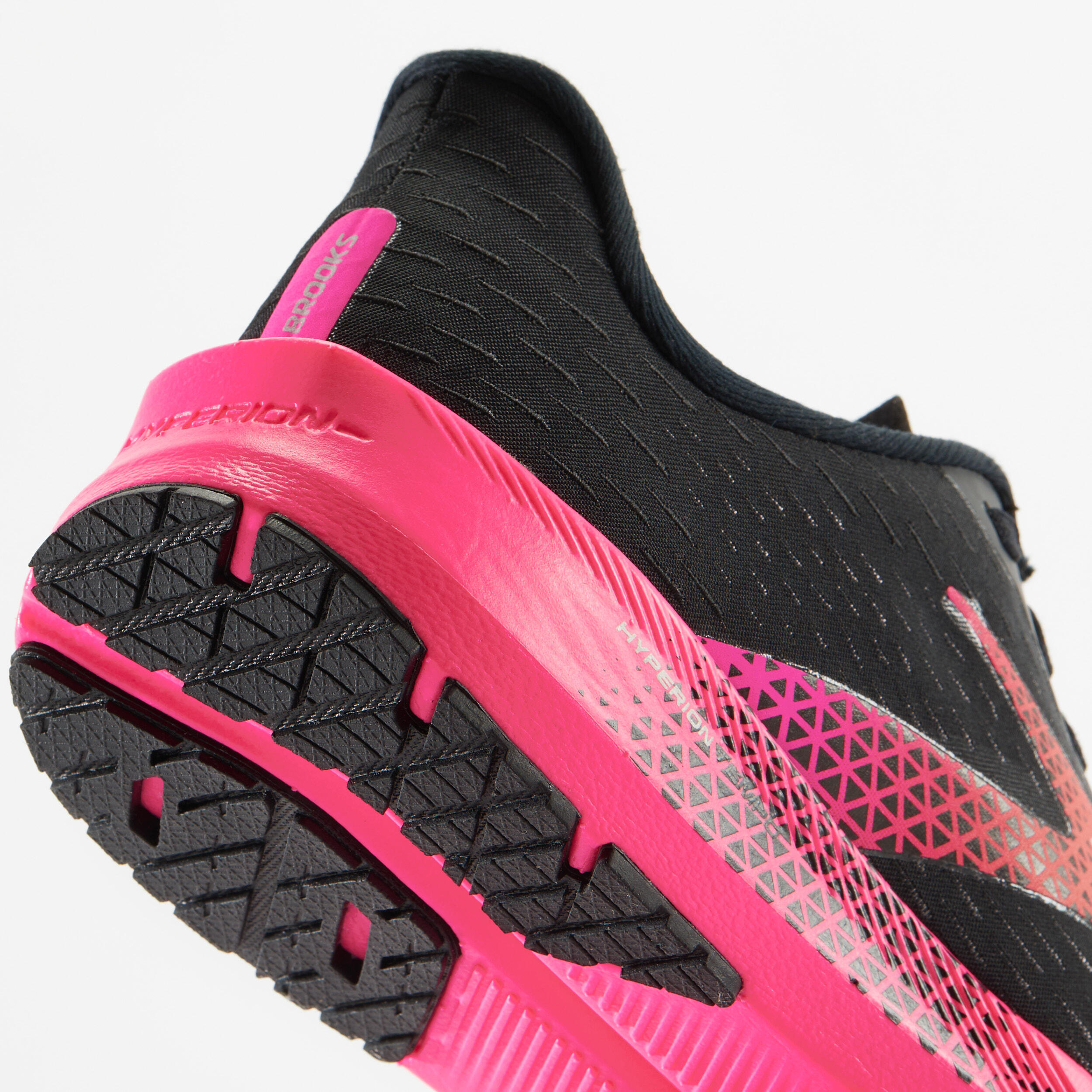 Women's Running Shoes Brooks Hyperion Tempo - black pink 4/7