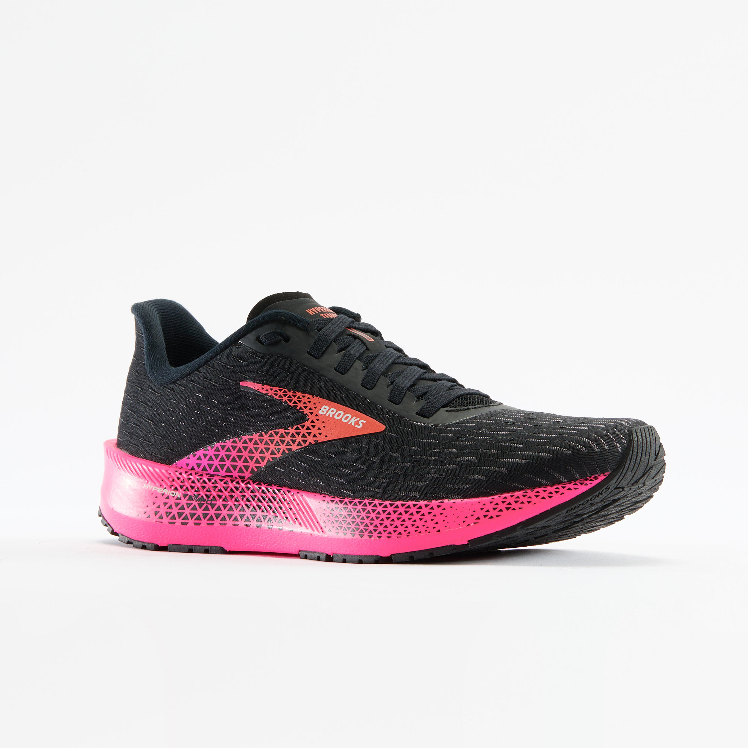 Women's Running Shoes Brooks Hyperion Tempo - black pink 2/7