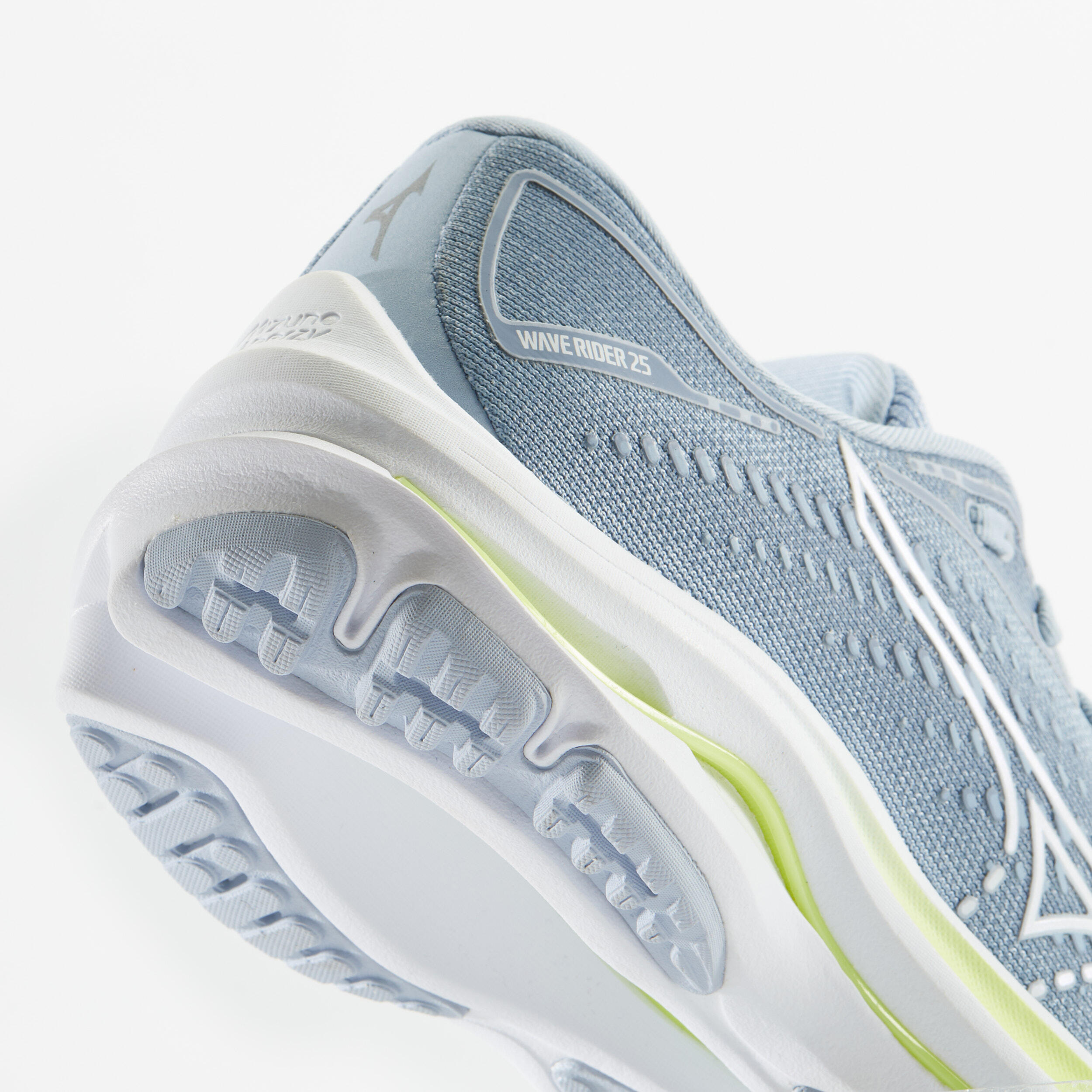 Scarpe running donna Mizuno WAVE RIDER 25 grigio-azzurro MIZUNO | DECATHLON