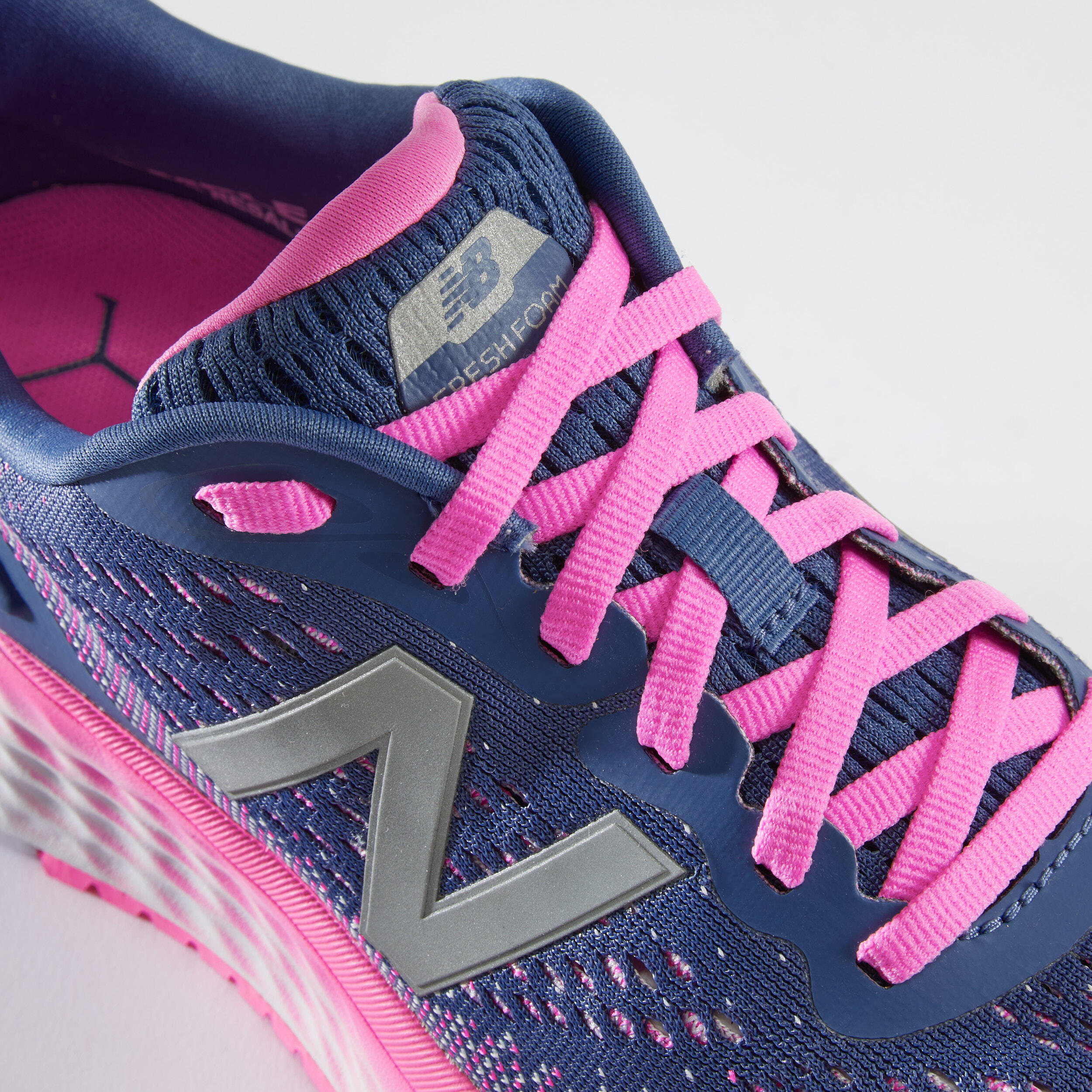 Women's Running Shoes NB Fresh Foam Higher - blue pink 6/7