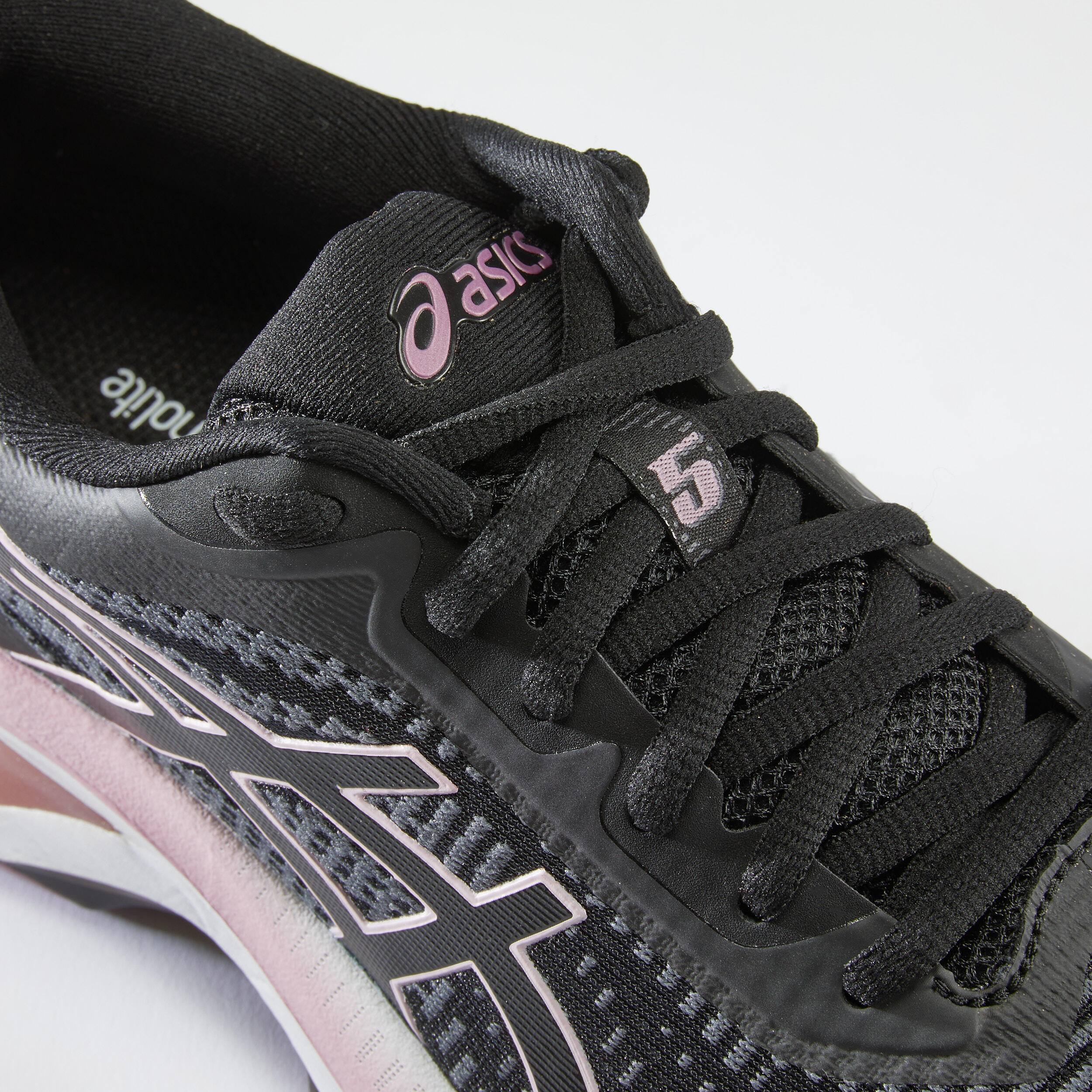 Hardloopschoenen voor dames Gel Superion 5 zwart/roze | ASICS | Decathlon.nl