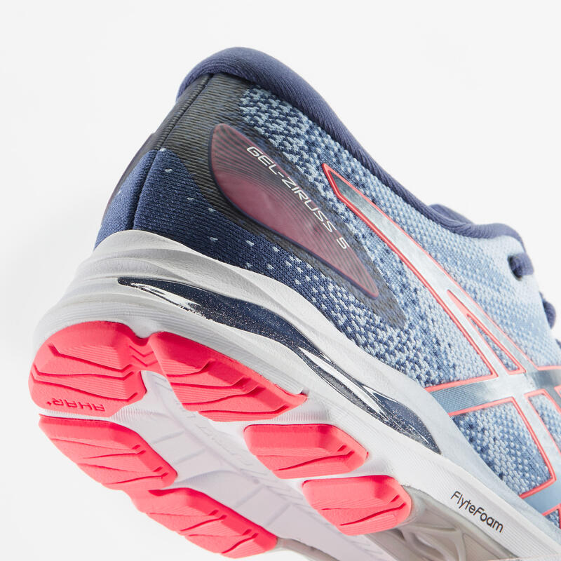 Zapatillas Asics Gel Ziruss 5 Mujer Azul Coral | Decathlon