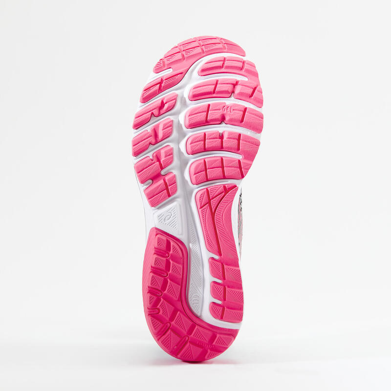 Zapatillas Running Asics Gel Stratus Knit 2 Mujer Gris Rosa