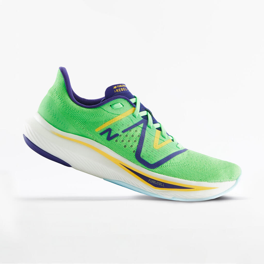 Vyriški bėgimo bateliai „New Balance Rebel V3“, žalia