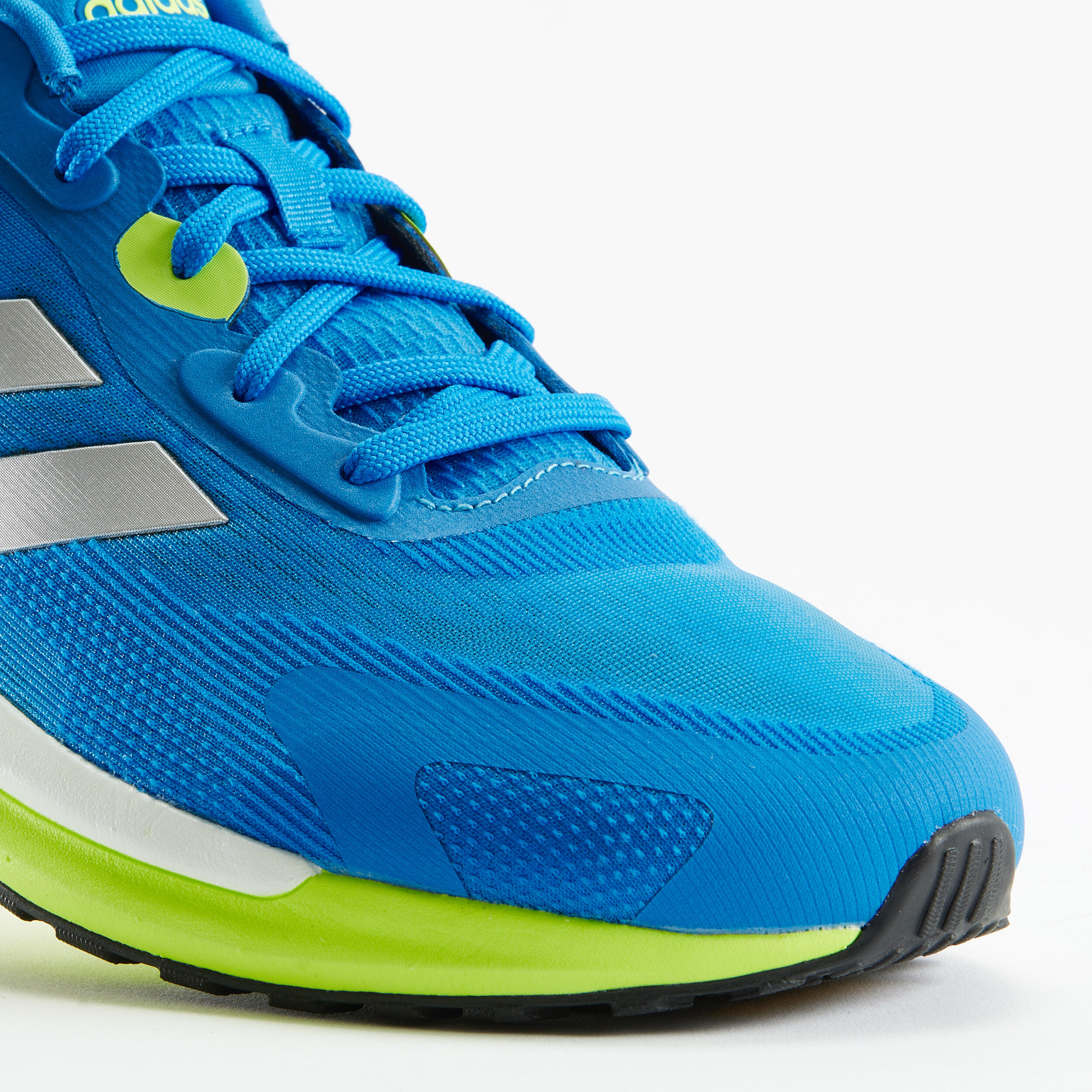 Men's Running Shoes Adidas Supernova Unite - blue yellow 3/8