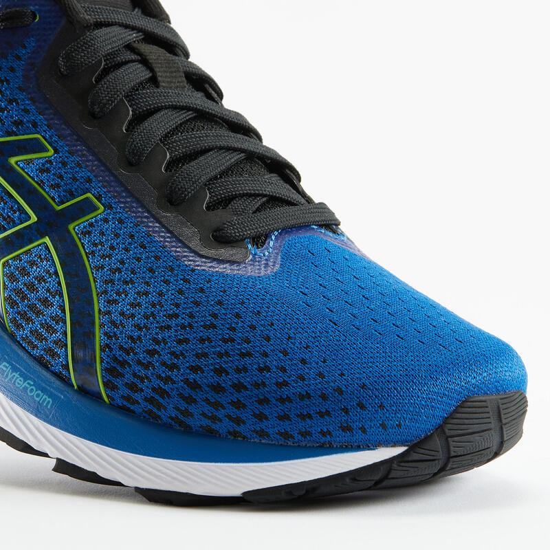 Men's Running Shoes Asics Gel Stratus Knit2 blue yellow ASICS Decathlon