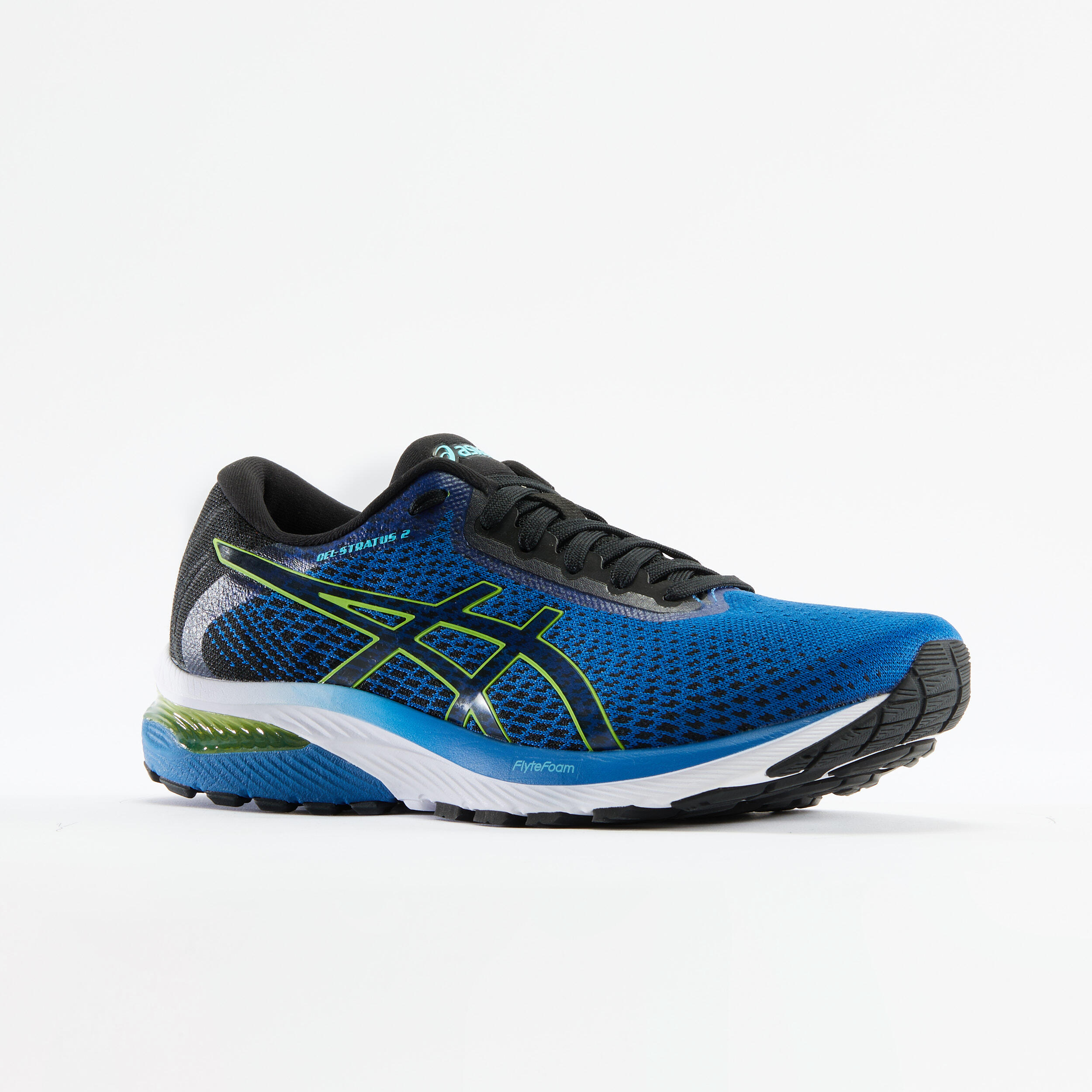 Scarpe running uomo Asics GEL STRATUS KNIT 2 azzurro ASICS | DECATHLON