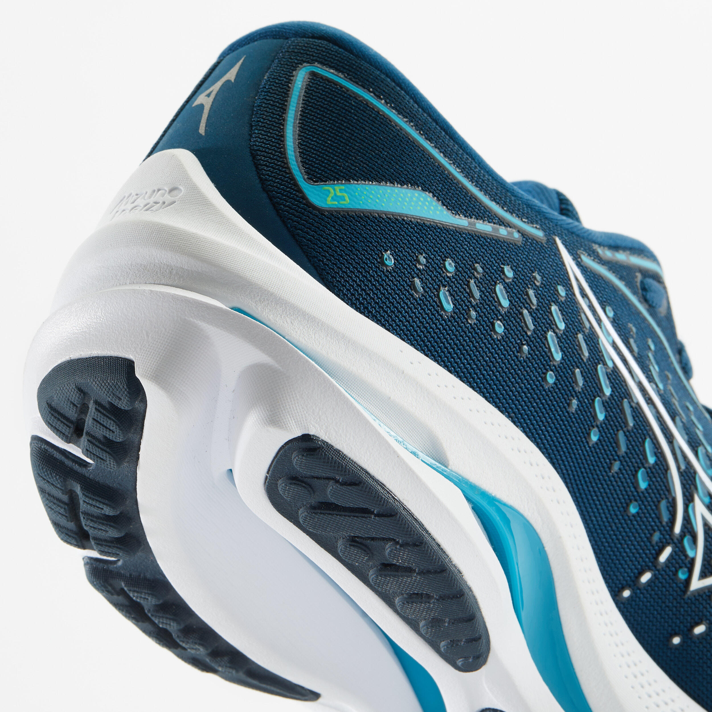 Men's Running Shoes Mizuno Wave Rider 25 - blue 2/8