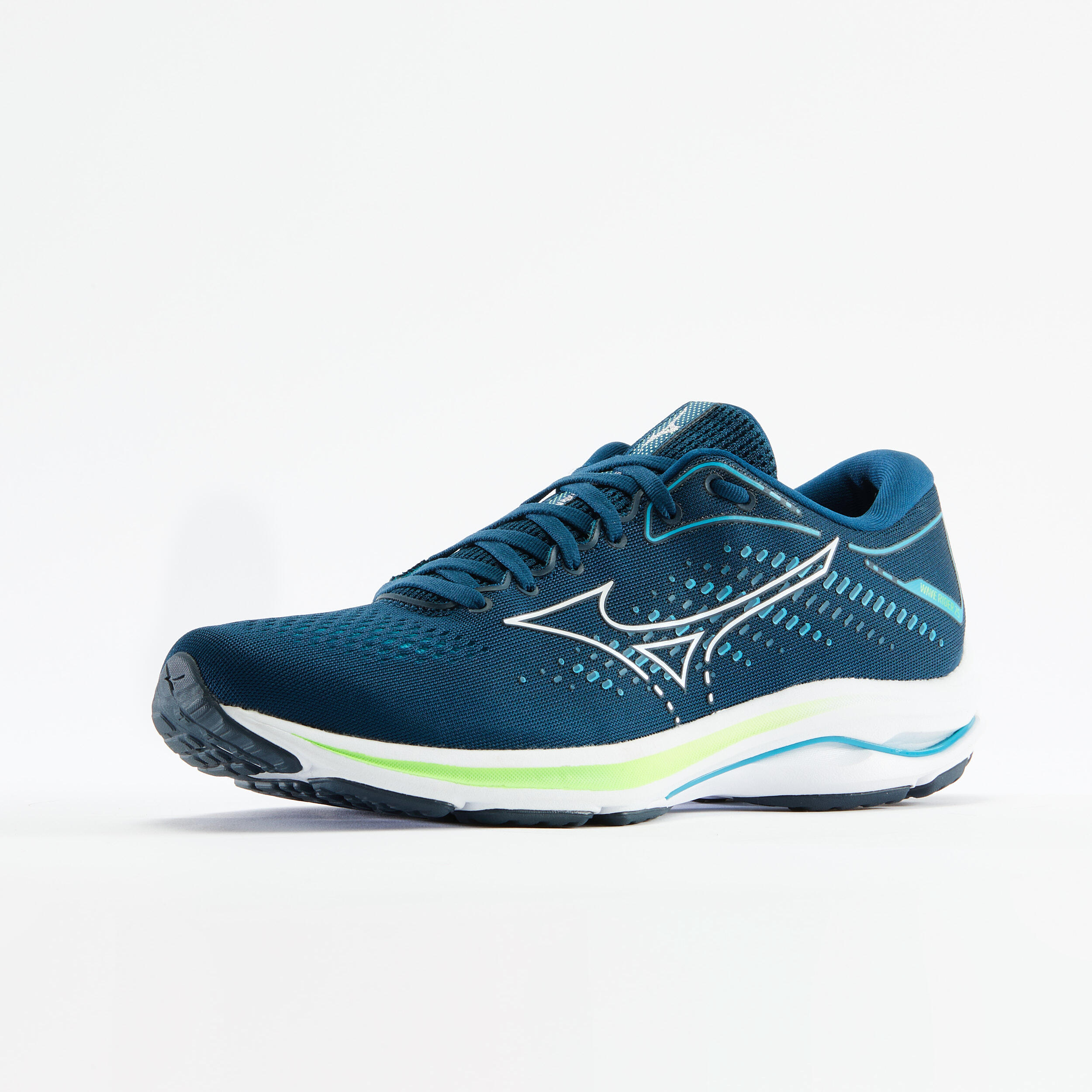 Men's Running Shoes Mizuno Wave Rider 25 - blue 4/8