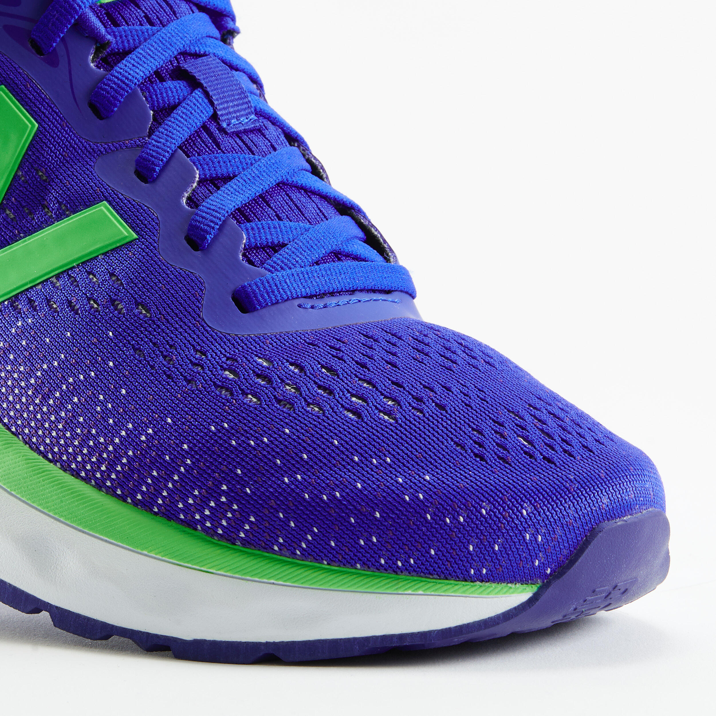 Men's Running Shoes NB Fresh Foam Higher - blue green - Decathlon