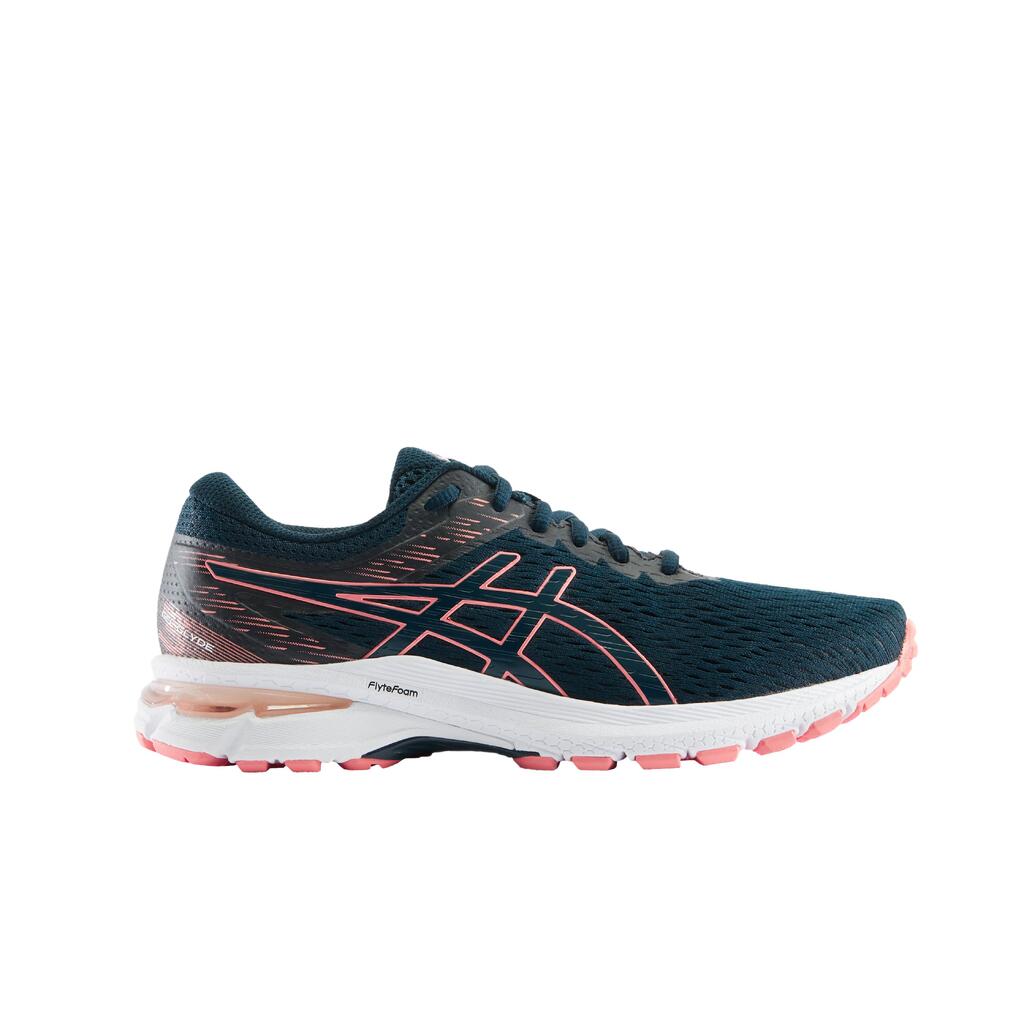 ASICS GEL GLYDE 3 RUNNING SHOES FOR WOMEN - BLACK PINK