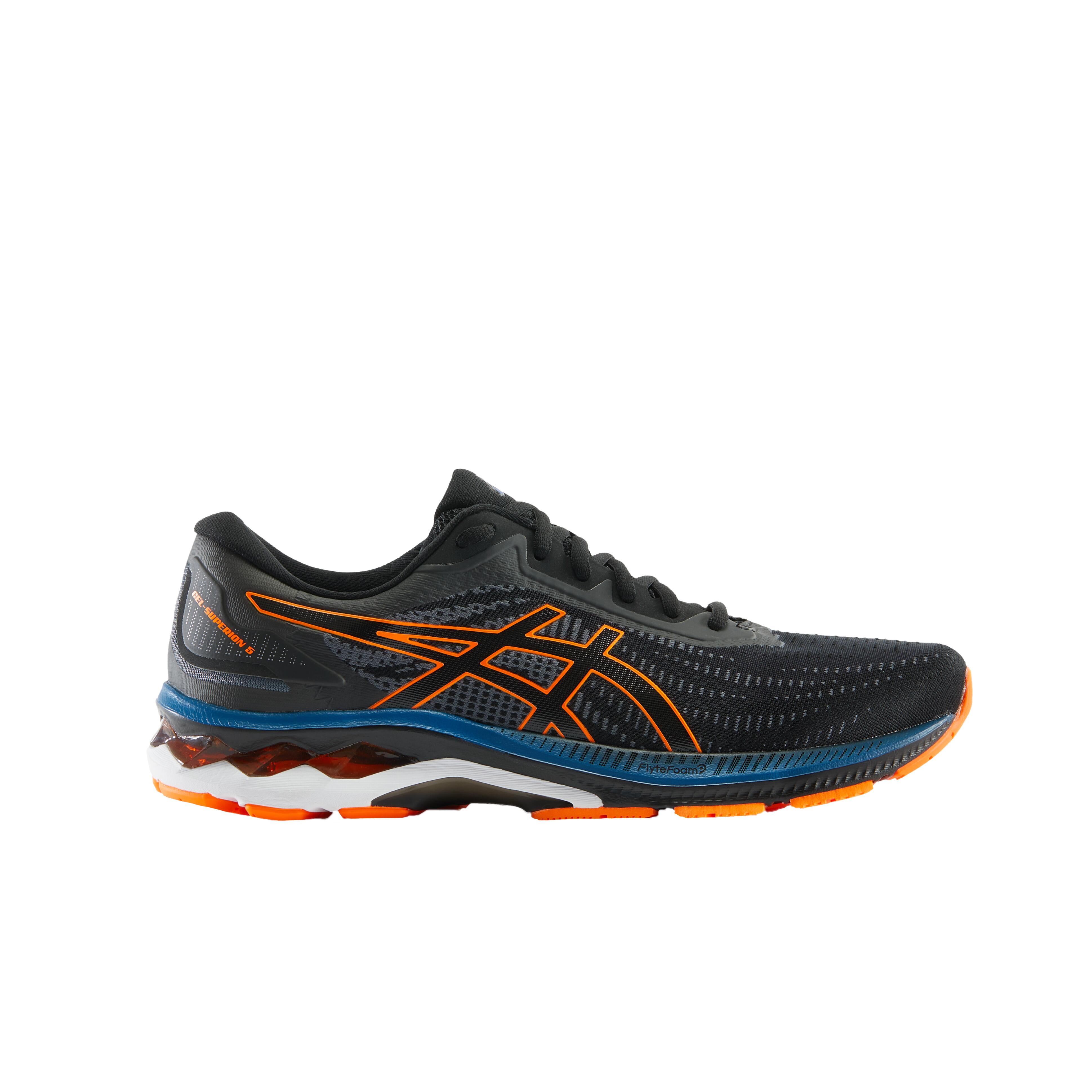 orange asics shoes