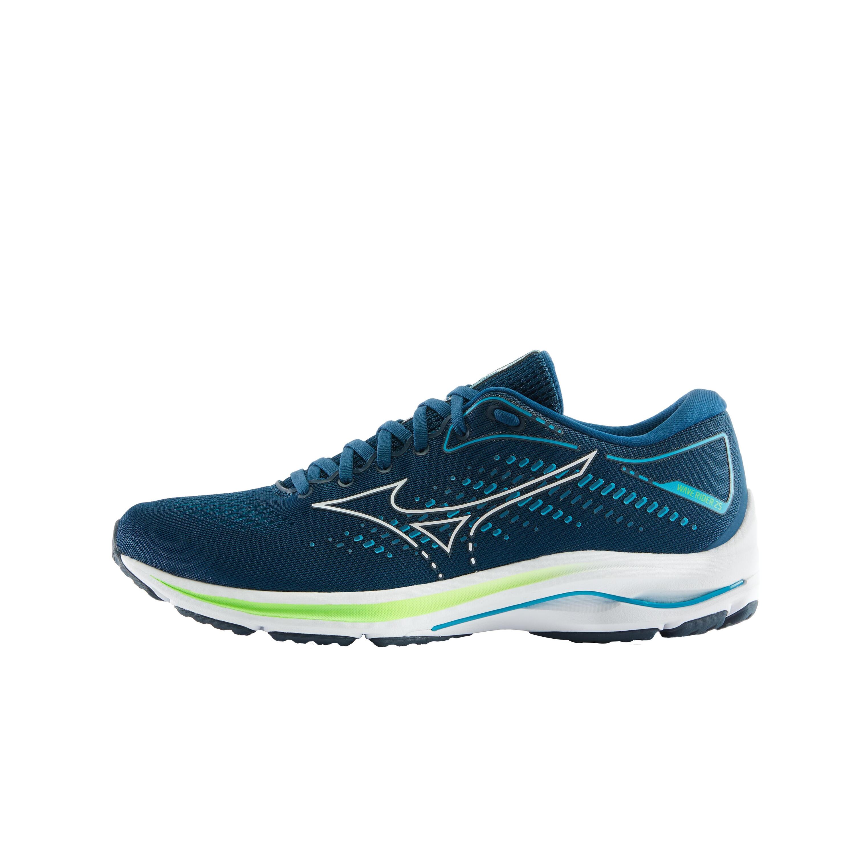 Men's Running Shoes Mizuno Wave Rider 25 - blue 7/8
