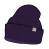 ADULT SKI HAT - FISHERMAN - DARK PURPLE