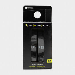 GRIP DE SQUASH ABSORB x2 Noir