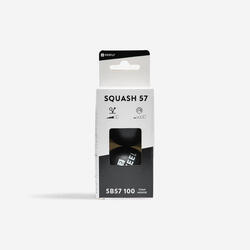 SQUASHBALLEN FOAM PERFLY SB57 100 ZWART 2 STUKS