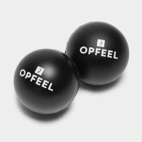 Foam Squash Balls SB 100 Twin-Pack - Black