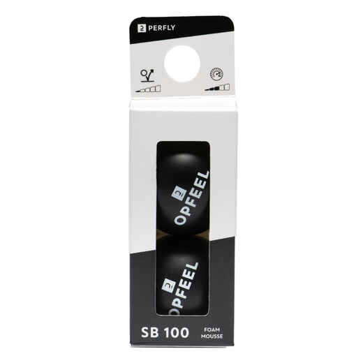 
      Foam Squash Balls SB 100 Twin-Pack - Black
  