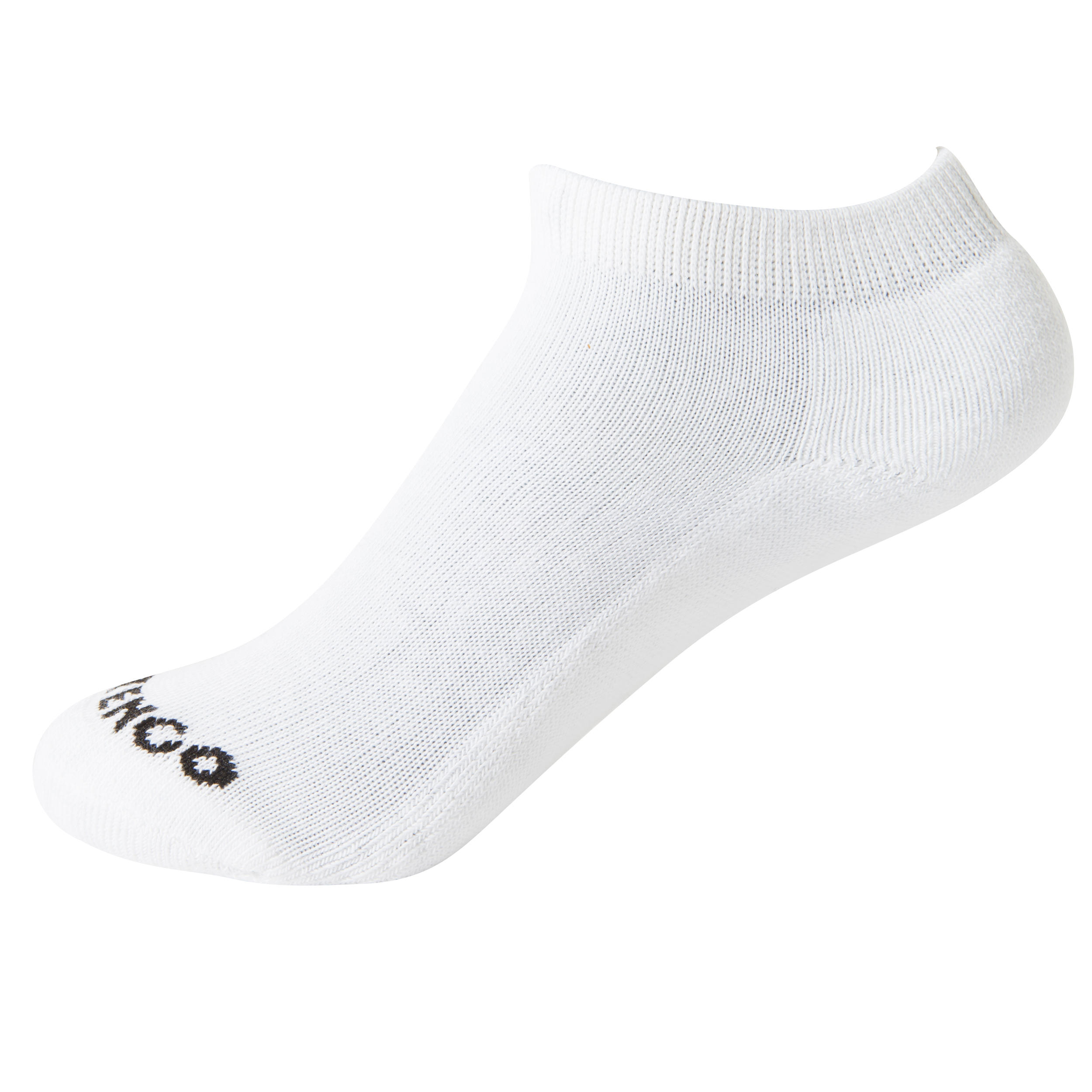 RS100 Junior Mid-Length Sports Socks 3-Pack - White 5/10