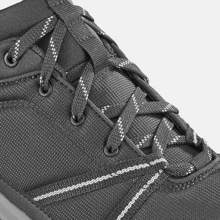 Men's waterproof walking shoes - NH150 - Black