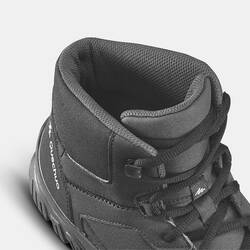 Men's walking boots - NH100 mid - Black