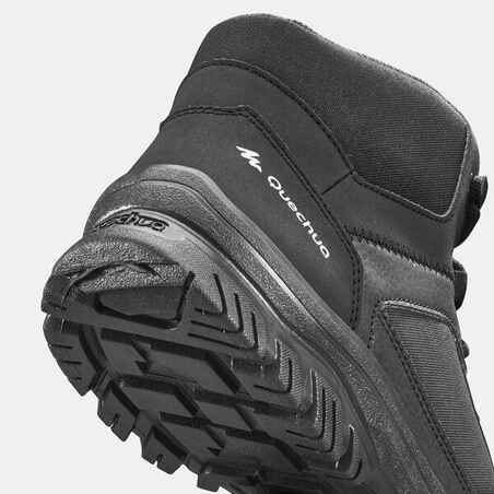Men's walking boots - NH100 mid - Black