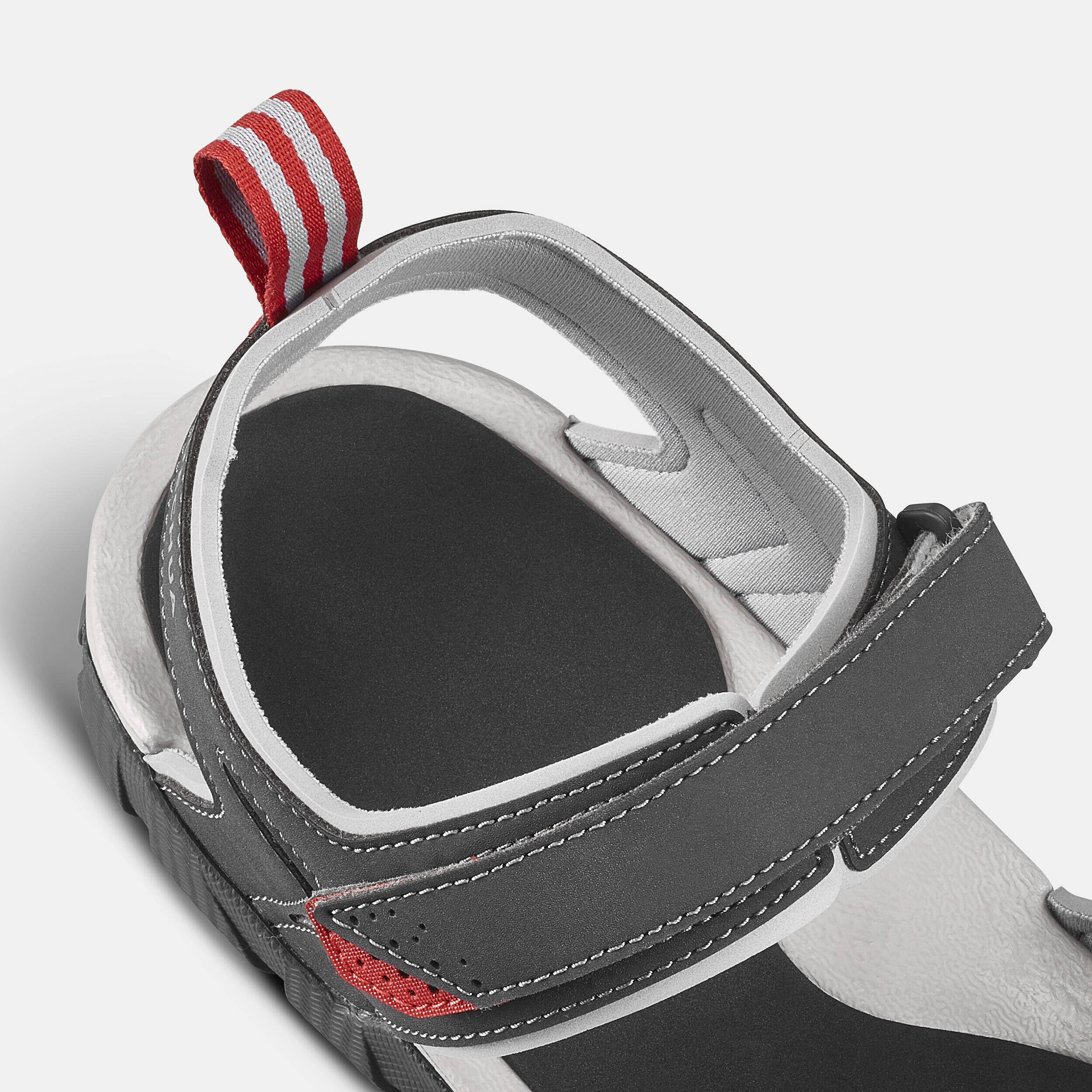 Men Sports Sandals with Perforated Insole Grey - NH100 -  5