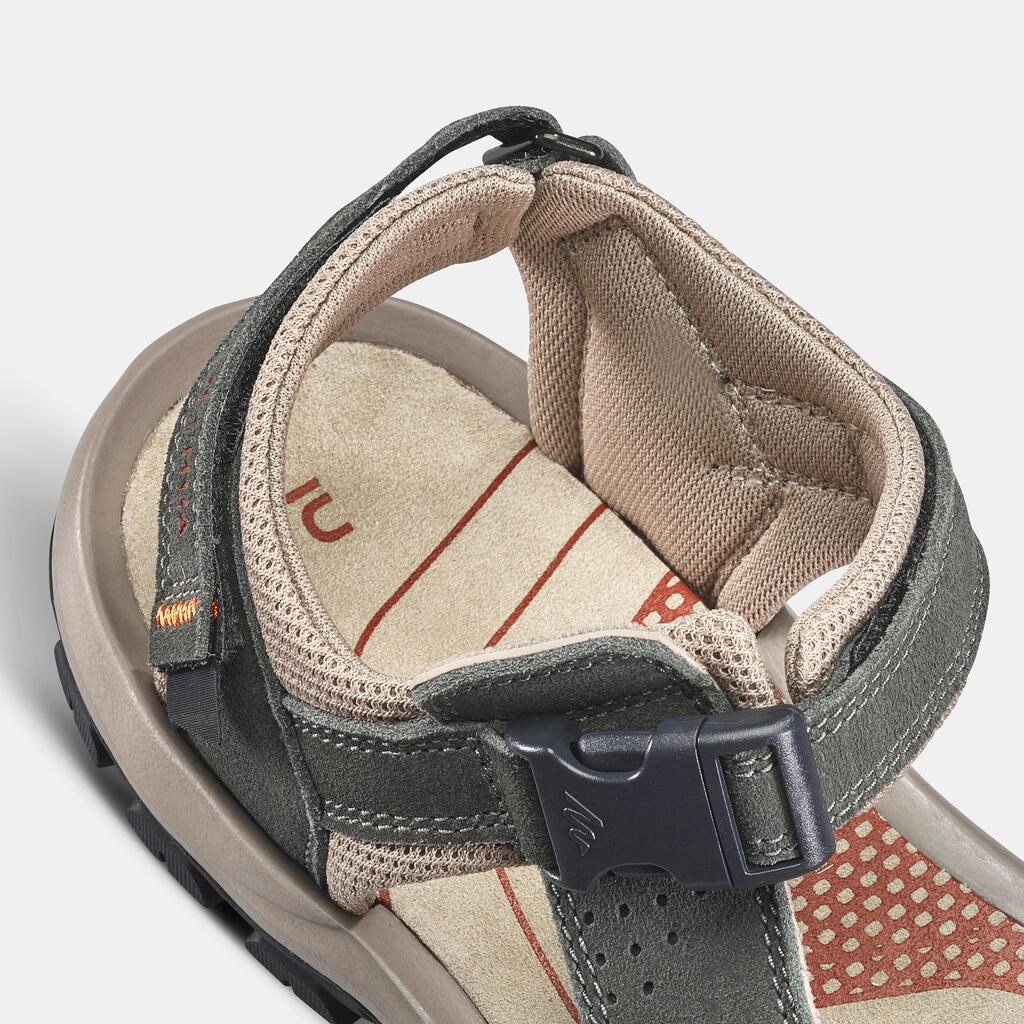 Sandales de randonnée en cuir - nh500 - homme