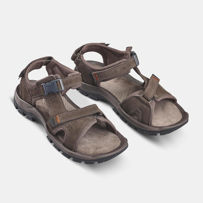 Sandales de randonnée en cuir - NH120 - Homme