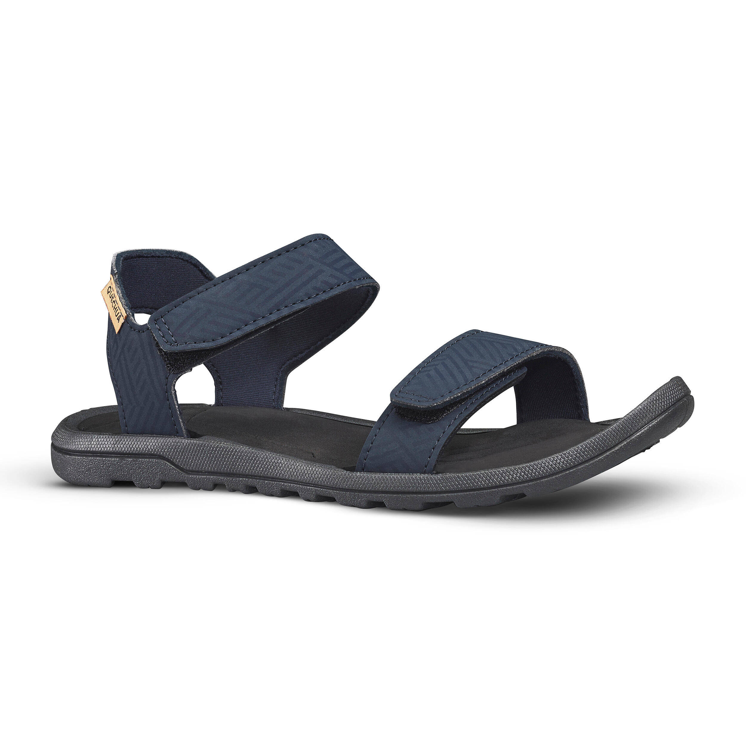 Women Sports Sandals with Velcro Black - NH50