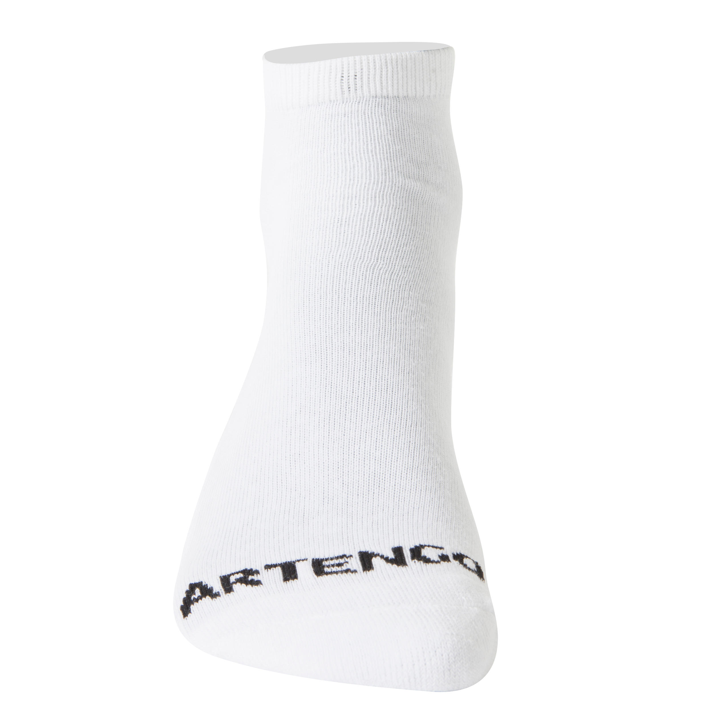 RS 100 Mid Sports Socks Tri-Pack - White 3/9