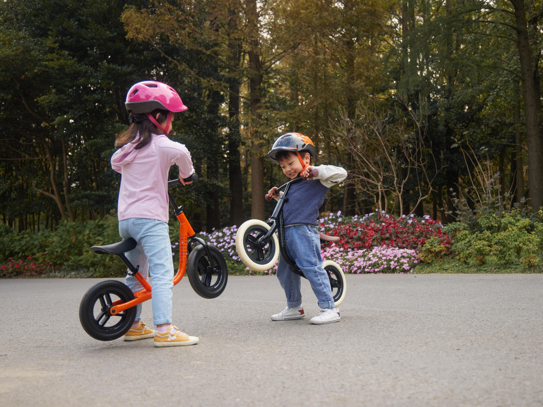 Apprendre à faire du vélo sans petites roues