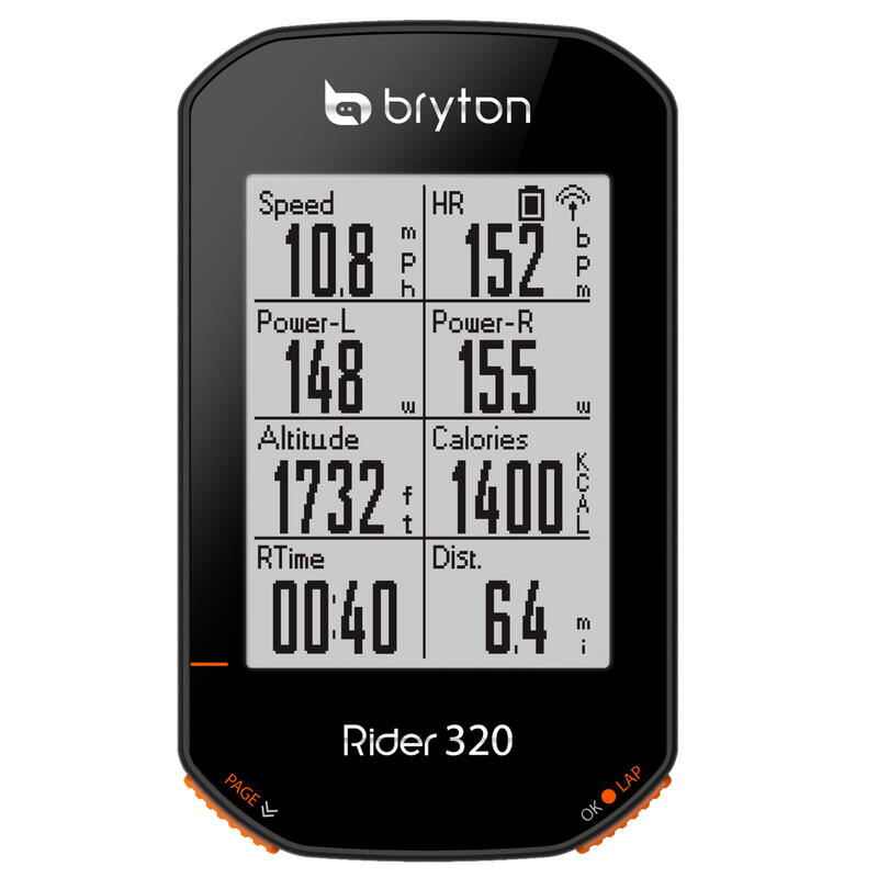 Contachilometri GPS Bici BRYTON RIDER 320 E