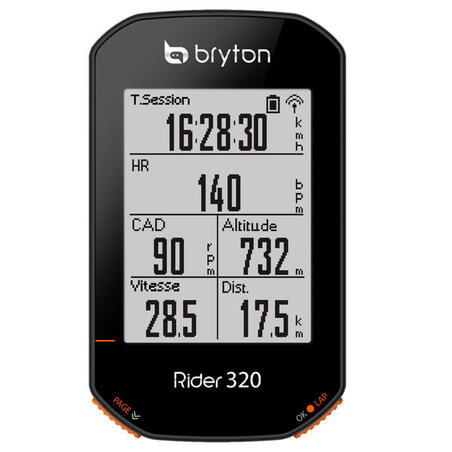 Cykeldator/GPS RIDER 320 E