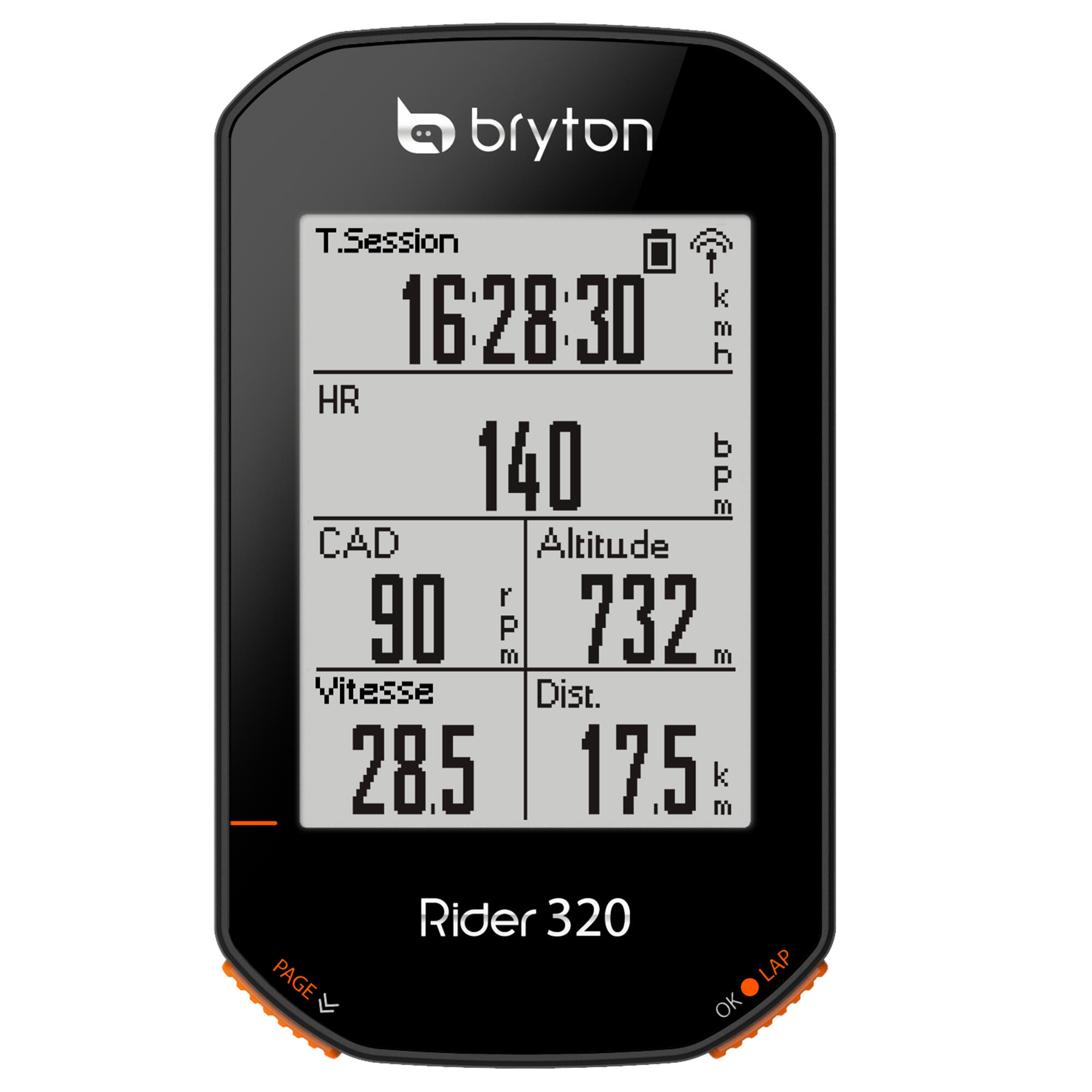 GPS Cyclometer Bryton Rider 320 E 1/4