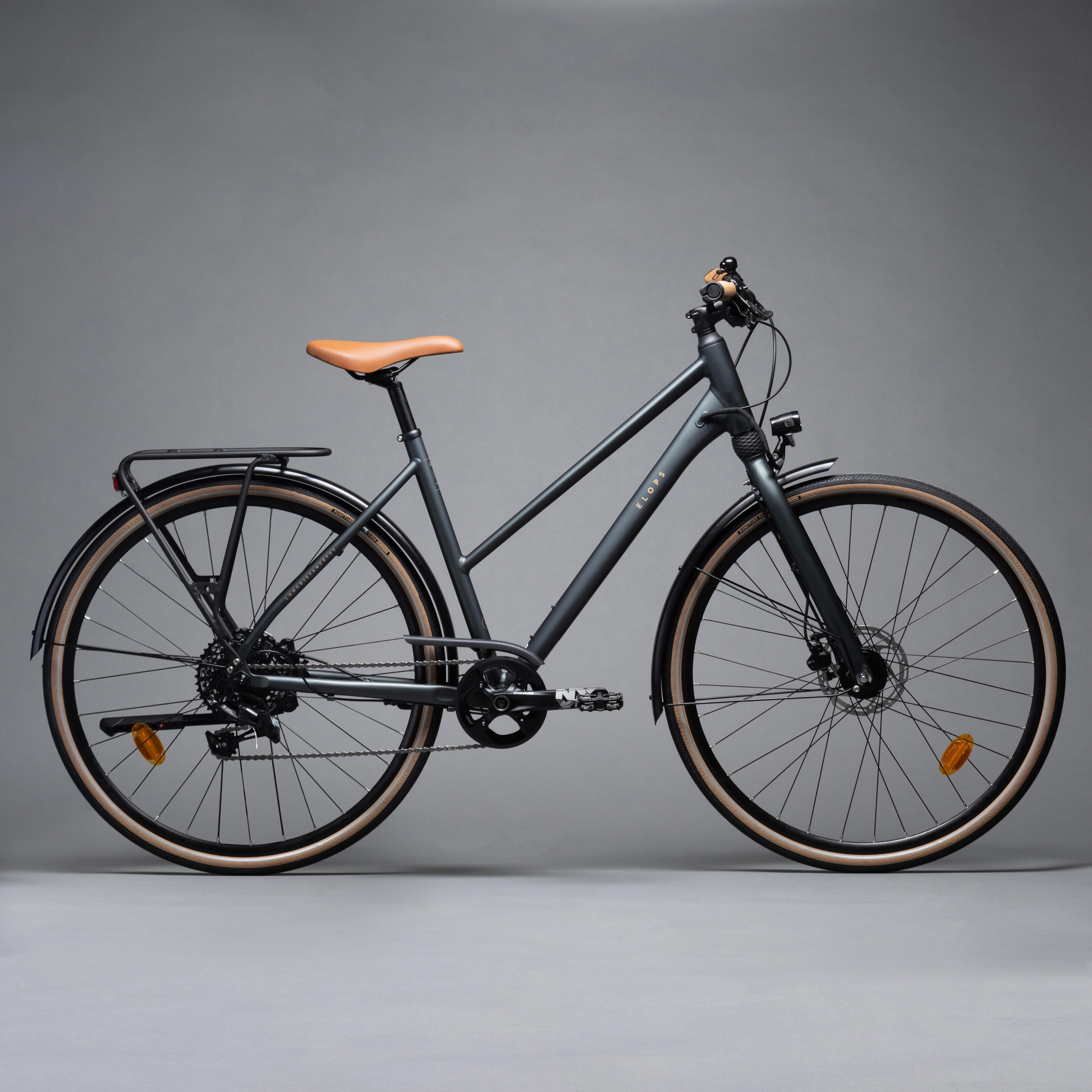 Decathlon velo ville longue distance best sale