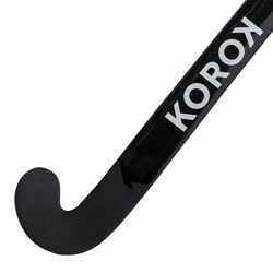 Adult Advanced 50% Carbon Low Bow Indoor Hockey Stick FH550 - Black/White