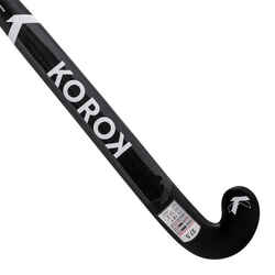 Adult Advanced 50% Carbon Low Bow Indoor Hockey Stick FH550 - Black/White