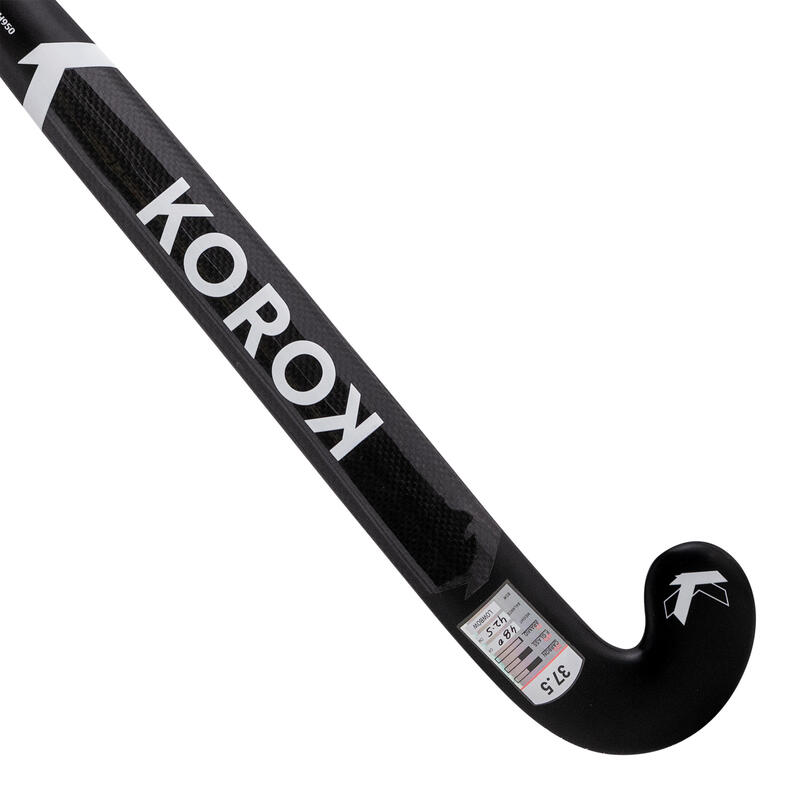 Bastone floorball adulto FH 950 low bow nero-bianco