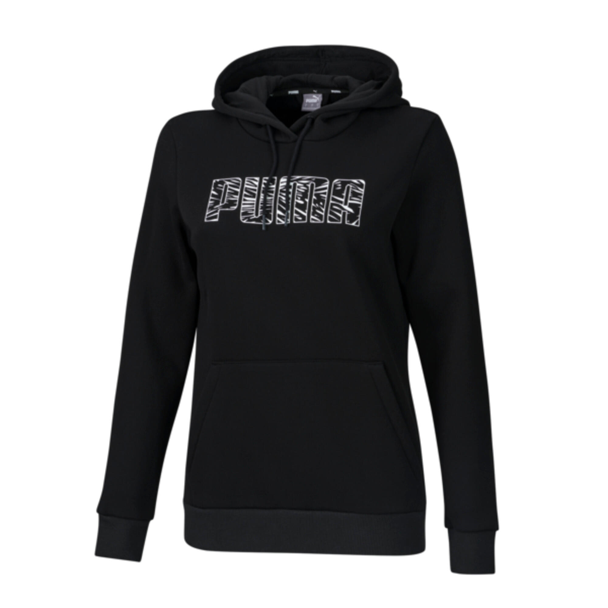 SUDADERA PUMA GRAPHIC NEGRA MUJER PUMA | Decathlon