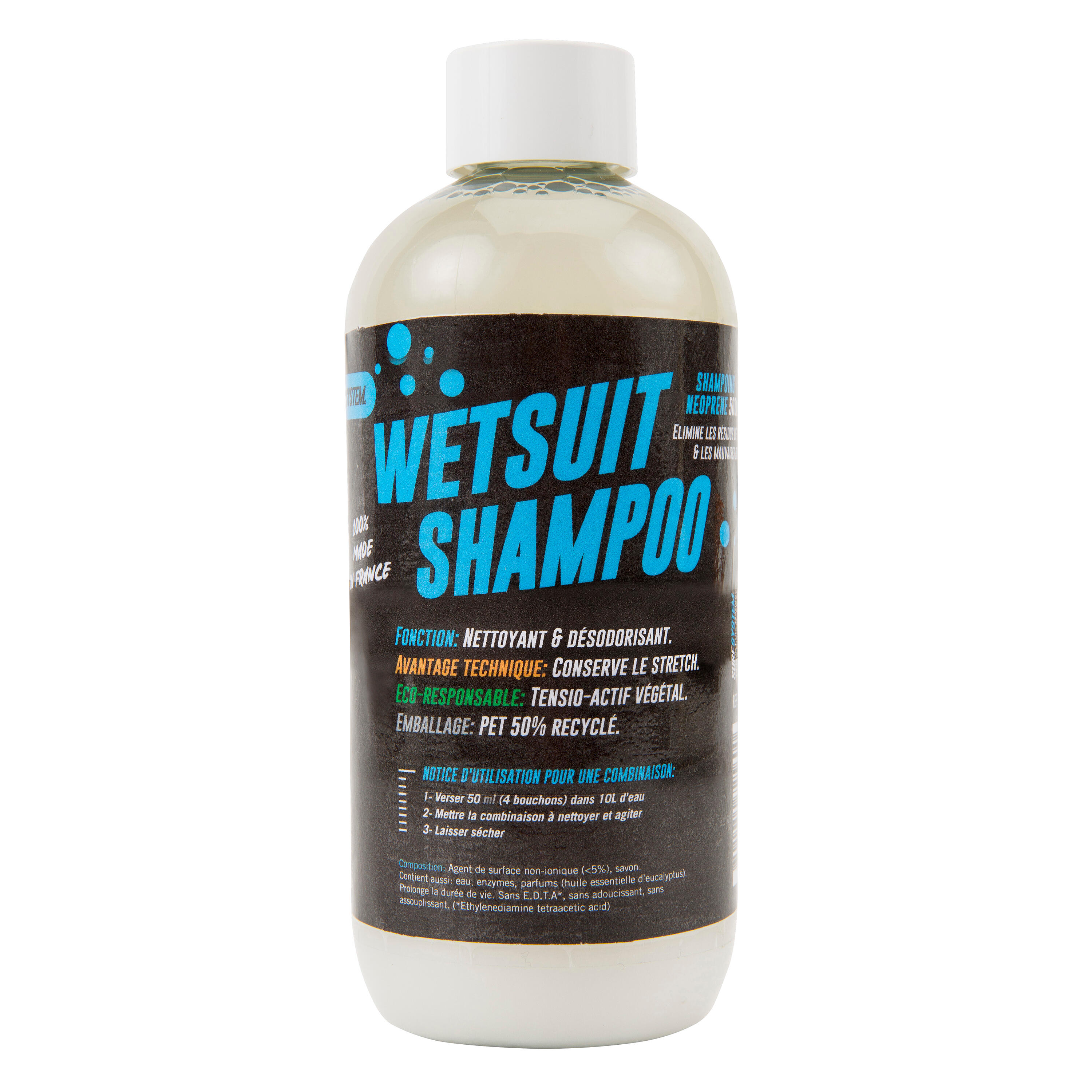 Șampon dezinfectant pentru combinezoane neopren 500 ml SURFSYSTEM decathlon.ro