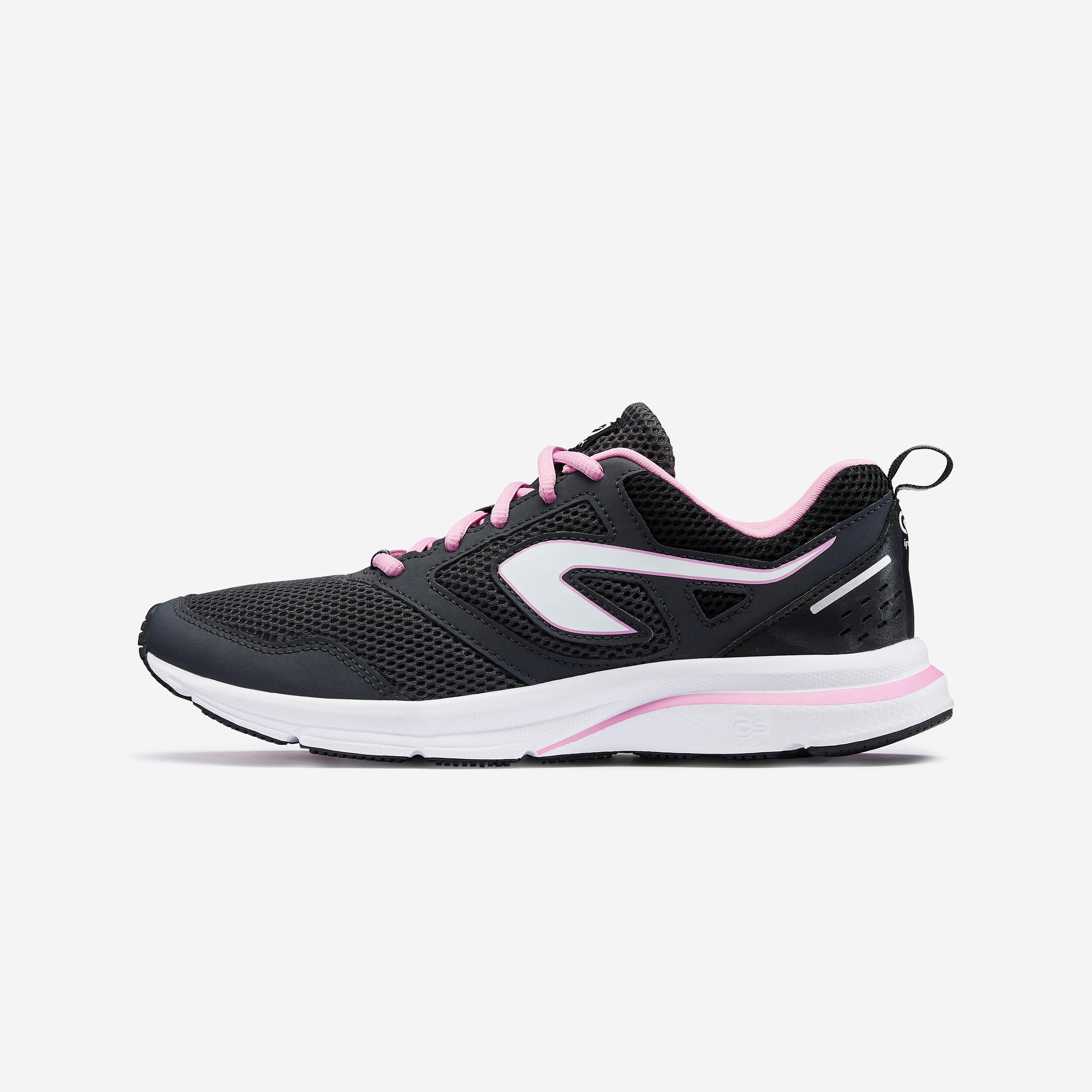 CHAUSSURES DE RUNNING FEMME KALENJI RUN ACTIVE NOIR ROSE Decathlon