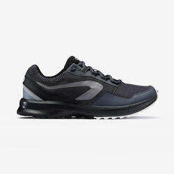 Solo haz Illinois Emulación Zapatillas Caminar HW 100 Hombre Negro | Decathlon