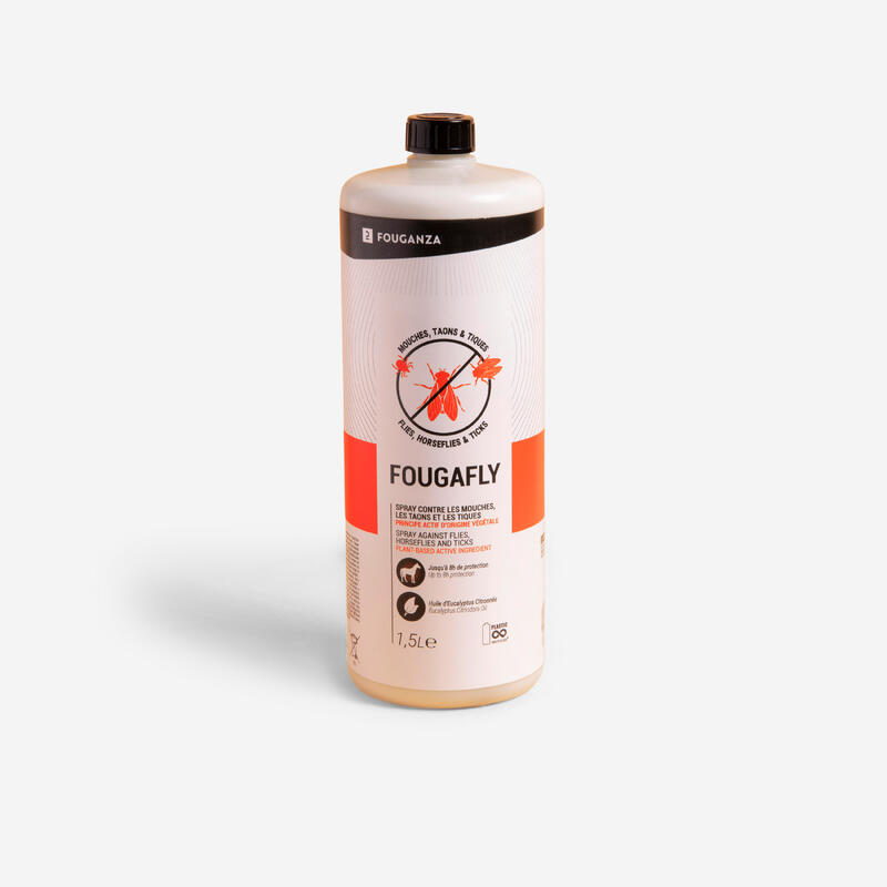 Rezervă spray îndepărtare insecte echitație Fougafly 1,5 ml Cal și Ponei