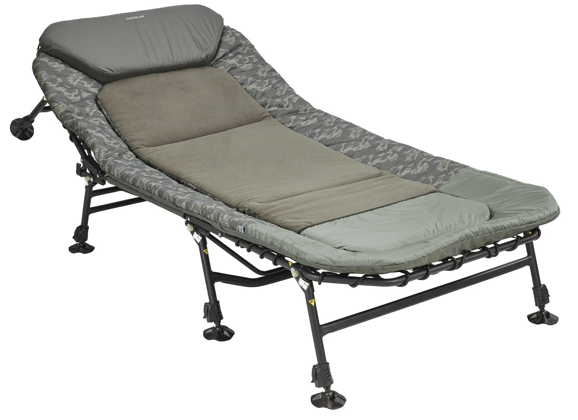 Bedchair Morphoz Peche de la carpe CAPERLAN Decathlon