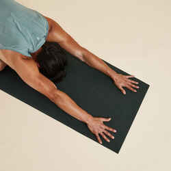 Στρώμα για yoga Essential 172CM X 58CM X 4MM - Σκούρο πράσινο