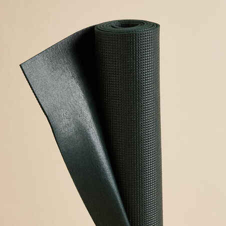 Στρώμα για yoga Essential 172CM X 58CM X 4MM - Σκούρο πράσινο