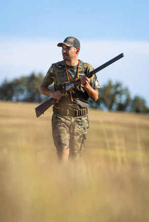 Jagd-Schirmmütze 520 leicht und atmungsaktiv camouflage grün & uni 
