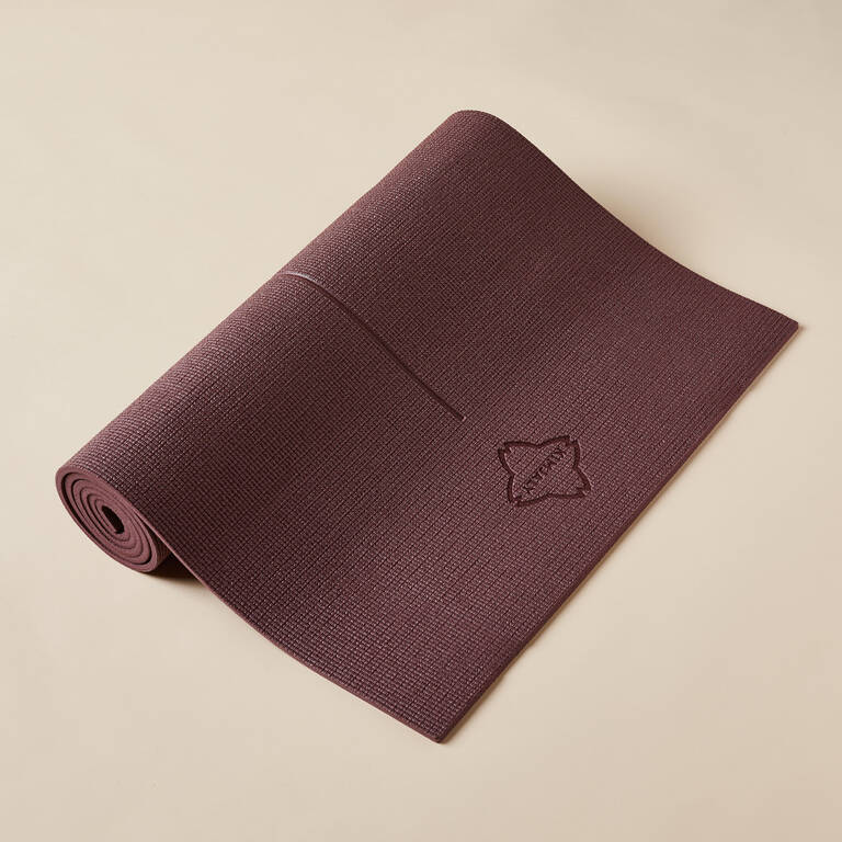 Matras Yoga Ringan 8 mm - Burgundy