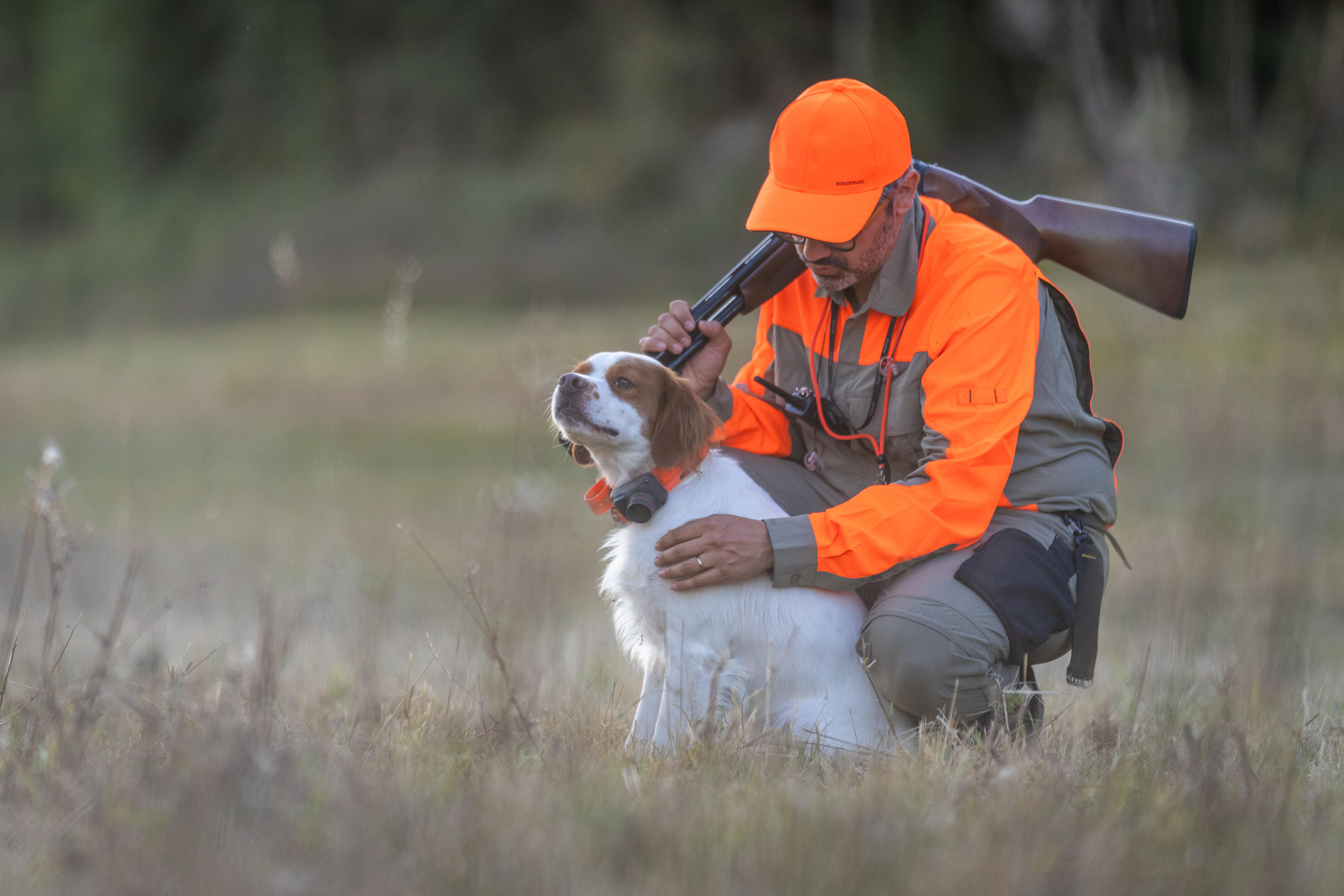 CASQUETTE CHASSE SUPERTRACK ORANGE - SOLOGNAC